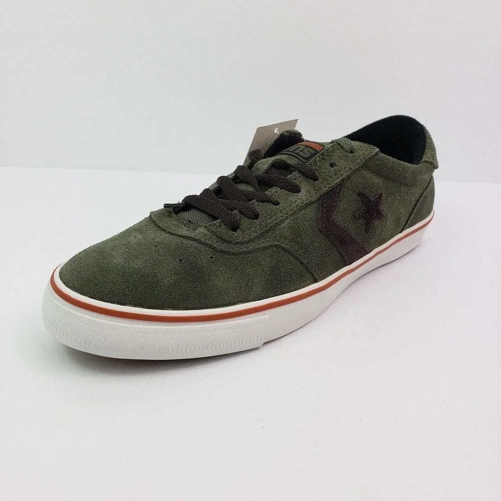 Converse Trapasso Pro II OX Mens Size 9 Grape Leaf Suede Low Sneaker Shoes